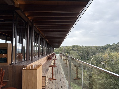 zenbo seinei wooden deck shigeru ban awaji island mindful travel japan